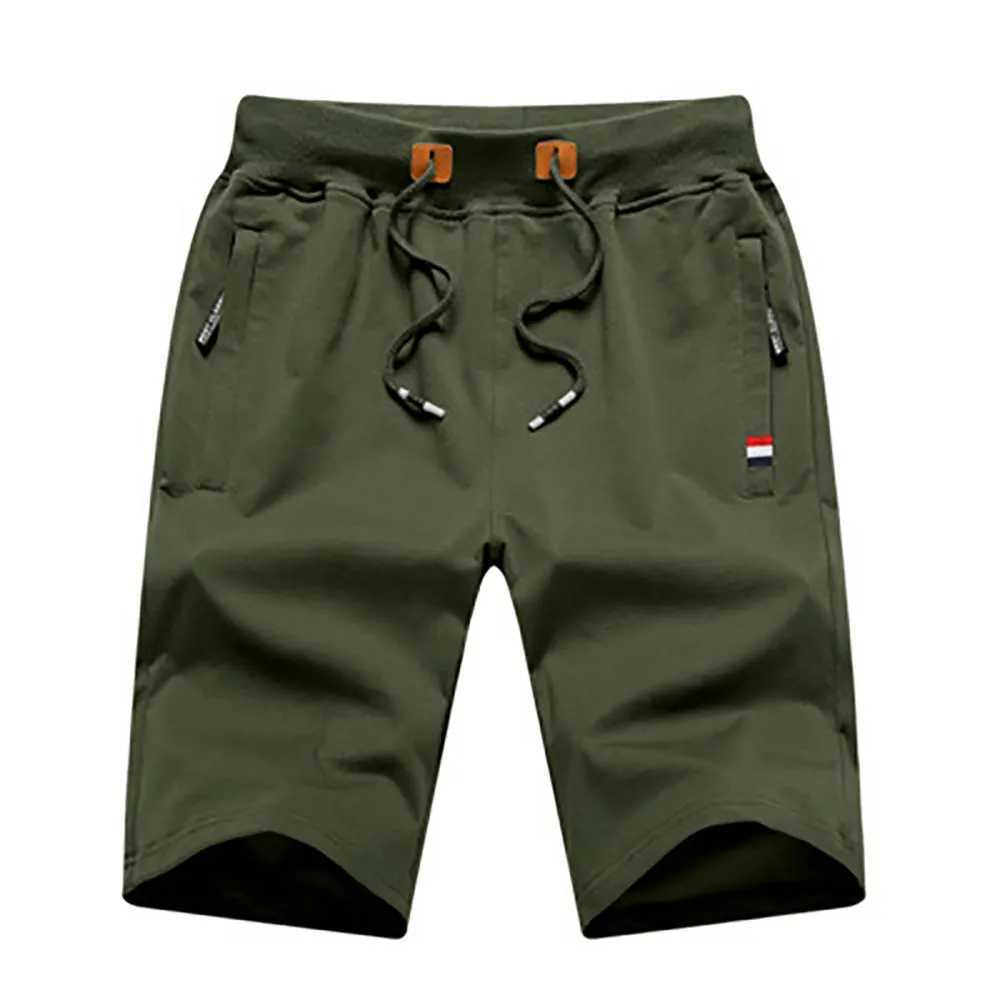 Mens Shorts Summer Breeches Cotton Casual Sweat Bermudas Men Black Homme Classic Clothing Beach Shorts MaleT260319-image-1098324651
