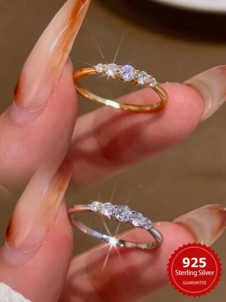 925 Sterling Silver Full Zircon Simplicity Fashion Gorgeous Ring For Women Engagement Wedding Luxury High Quality Fine Jewelry H260320-image-1098360670