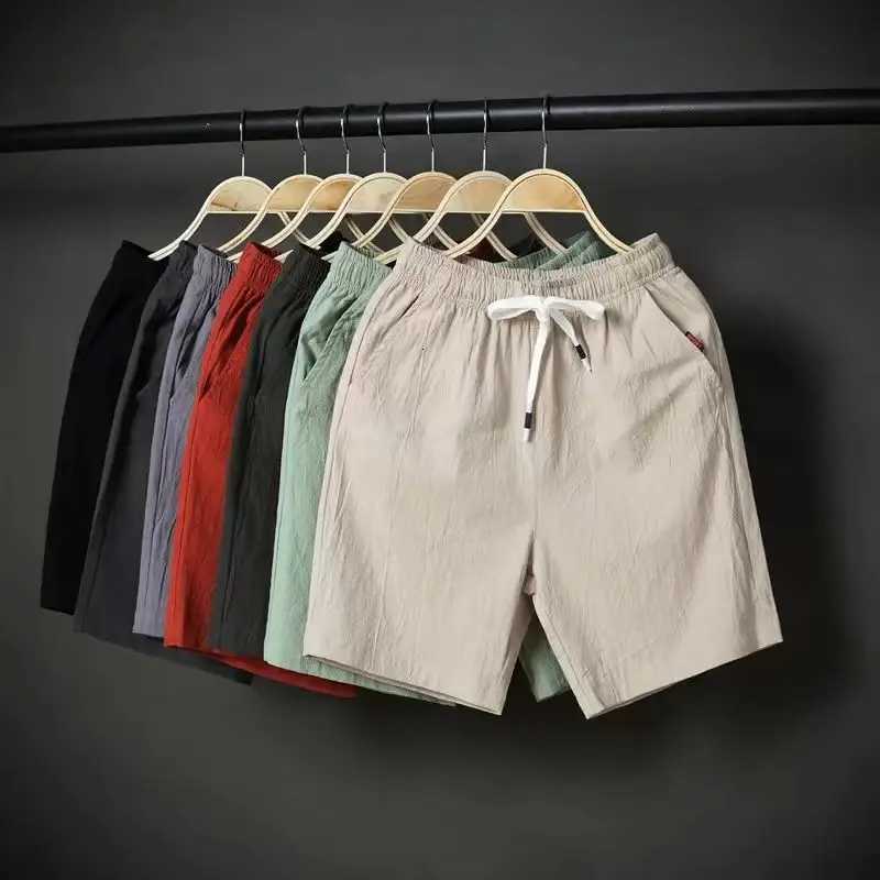 2026 new lightweight casual loose summer mens shorts breathable elastic waist beach pants comfortable mens clothingT260319-image-1098325129