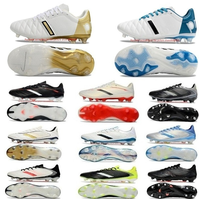 Top Quality FG Soccer Shoes For Men Women Football Boots Designer Cleats Golden Touch Electric Pack Emerald Tiempos Youth Outdoor Sneakers