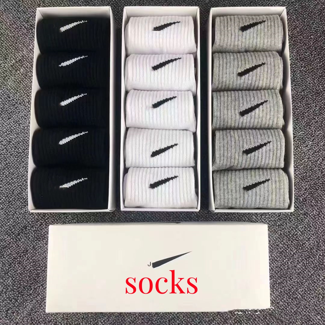 Mens Cotton Socks All-match Fast Dry Ankle Socks Slippers Classic Hook Breathable Black White Gray Football Basketball Sports Soccer Stocking Soc-image-1098236771