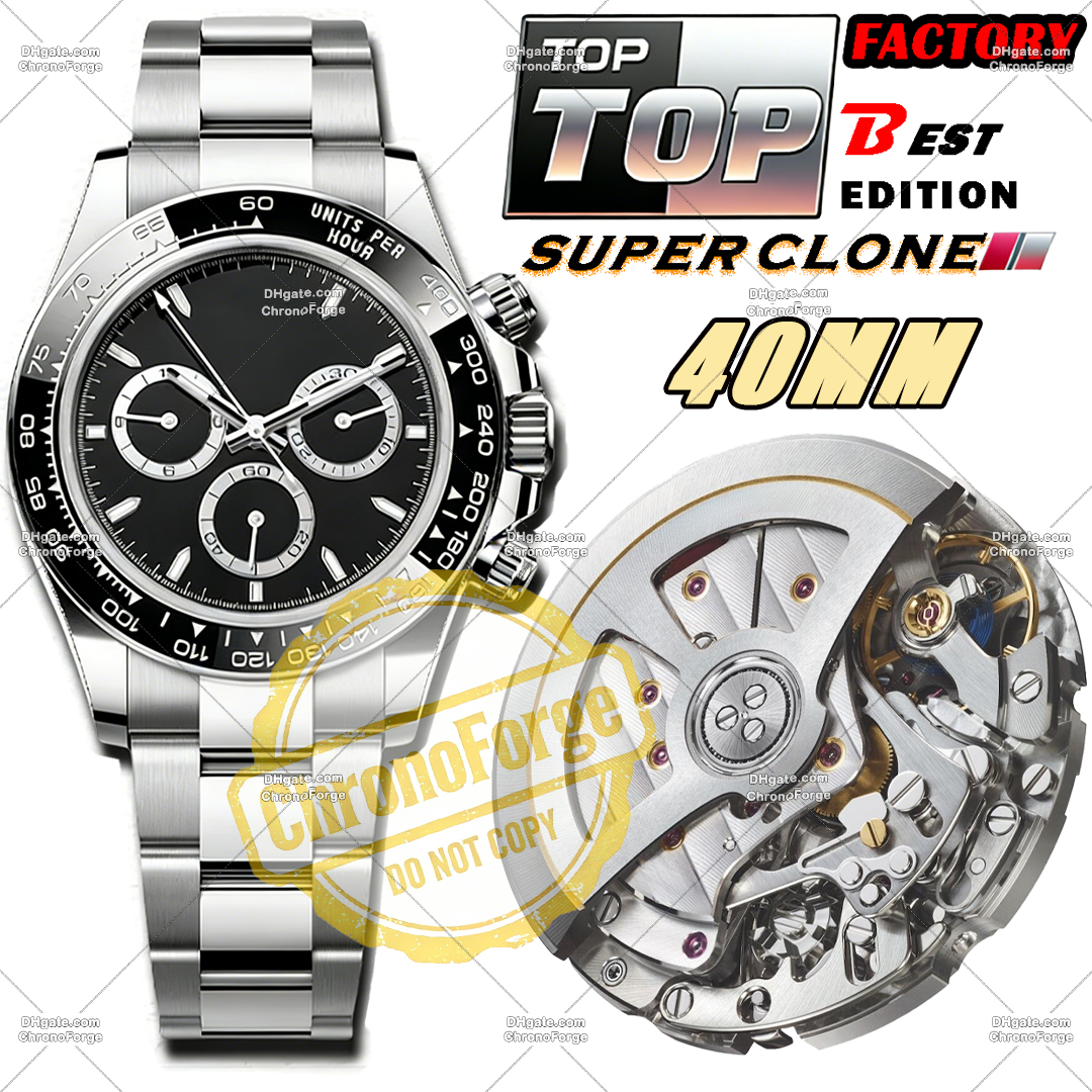 Super Clone Mens Watches Designer Watches Chronograph Watch Luxury Watches Mirror Quality Movement Automatic Mechanical 904L Steel Sapphire Water-image-1097858846