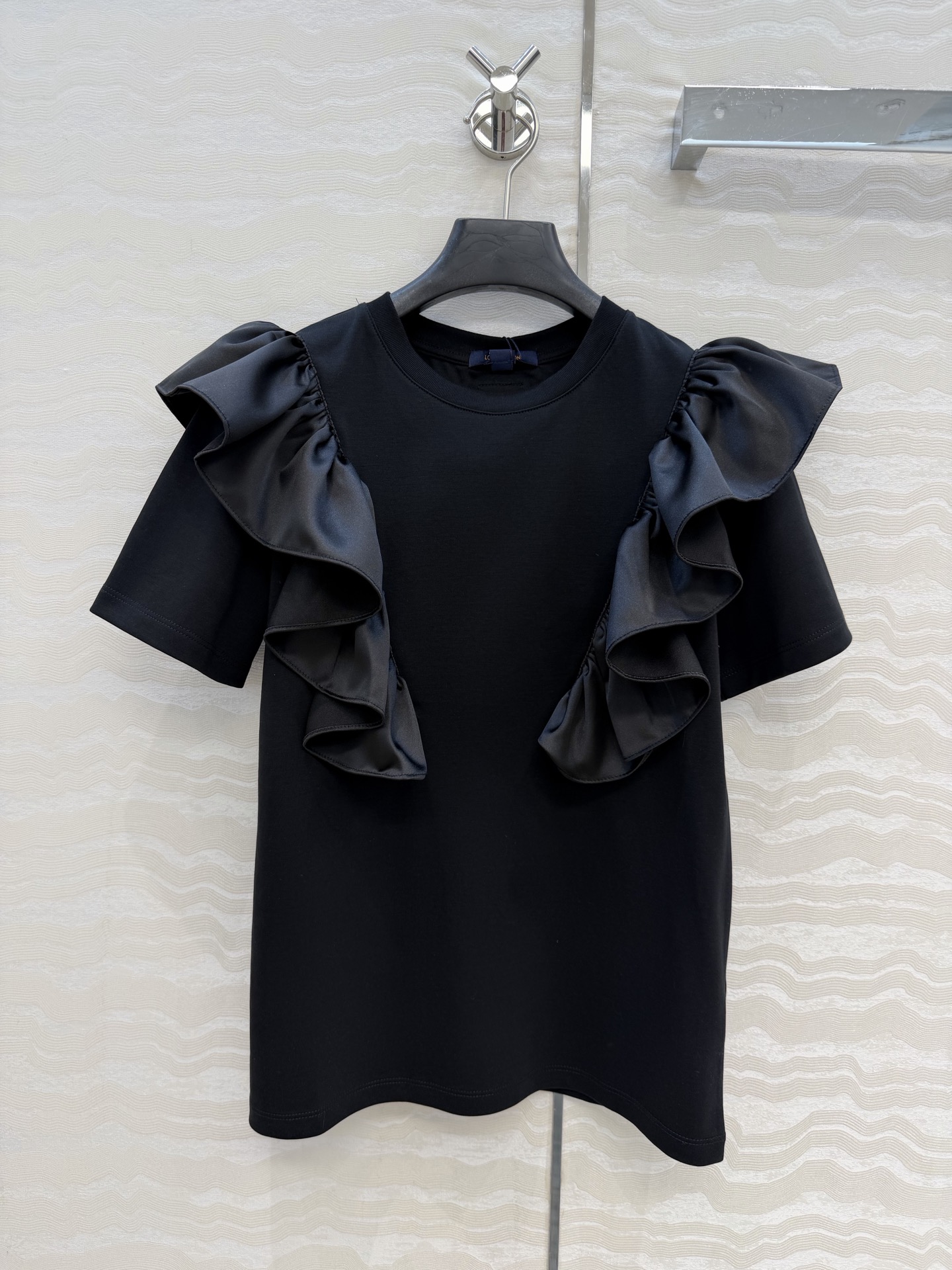 Milan Runway T-Shirts 2026 New Spring Summer O Neck Short Sleeve Fashion Designer Shirts Brand Same Style Tops 0321-11