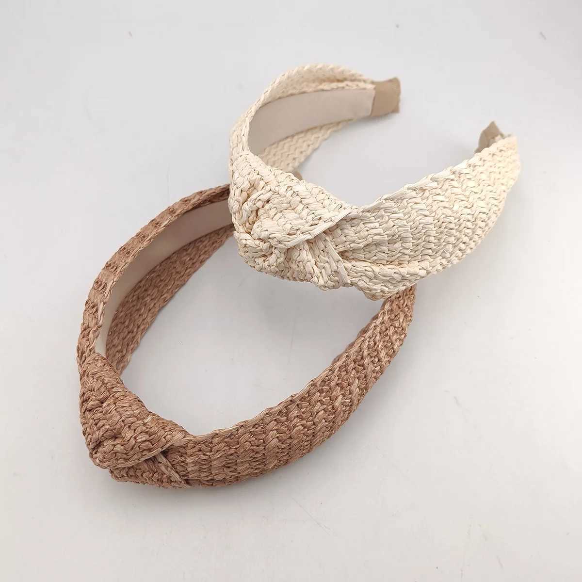 6cm Wide Brimmed Hair Hoops Braids Pattern Head Hoop Simple Style Hair Band Nonslip Knotted Hair Accessories For Women H260321-image-1098450798
