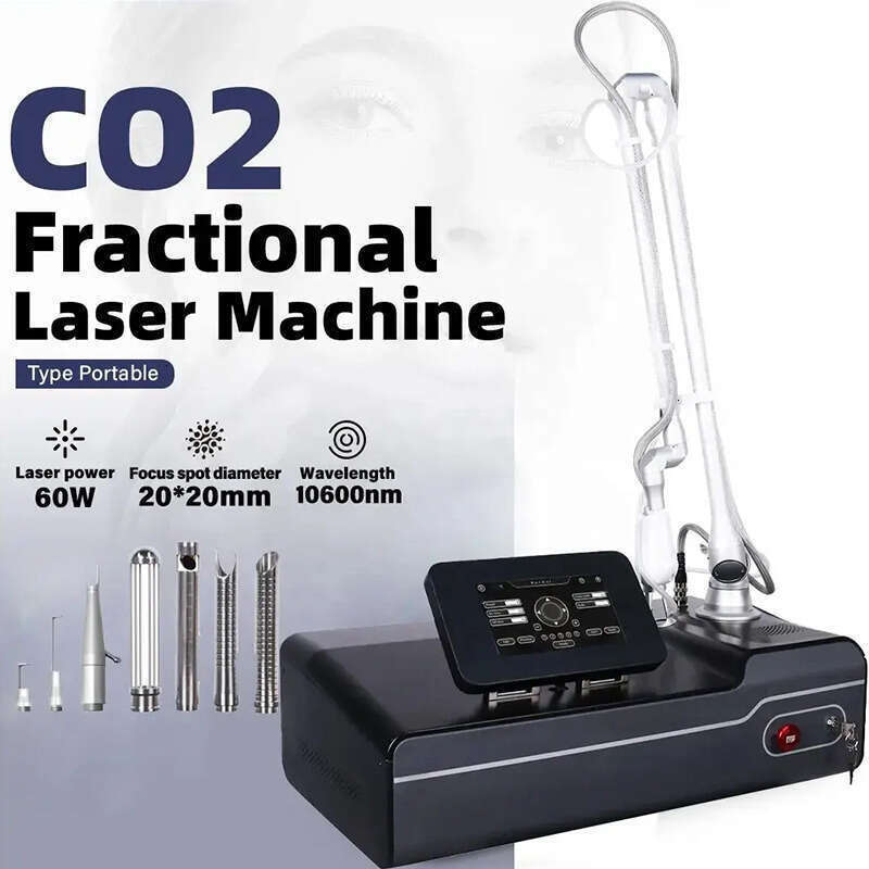 NEW Co2 Laser Machine For Skin Carbon Peel Skin Whitening Vaginal Tightening Machine Portable Co2 Fractional Laser Stretch Mark Removal Acne Remove