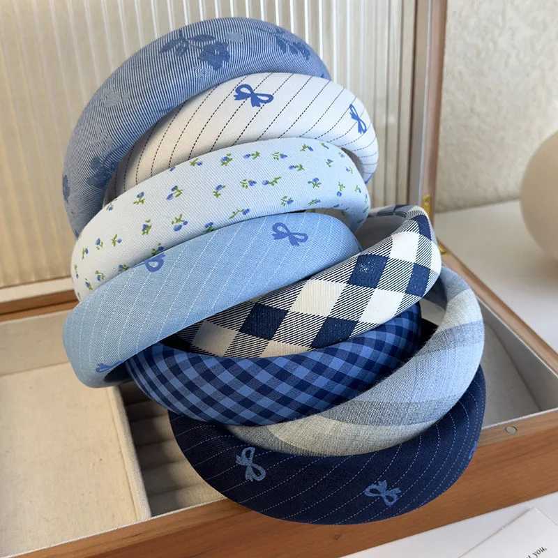 20cm Striped Bow Headband Womens New Fresh Hair Band Fashionable Hair Accessories H260321-image-1098451088