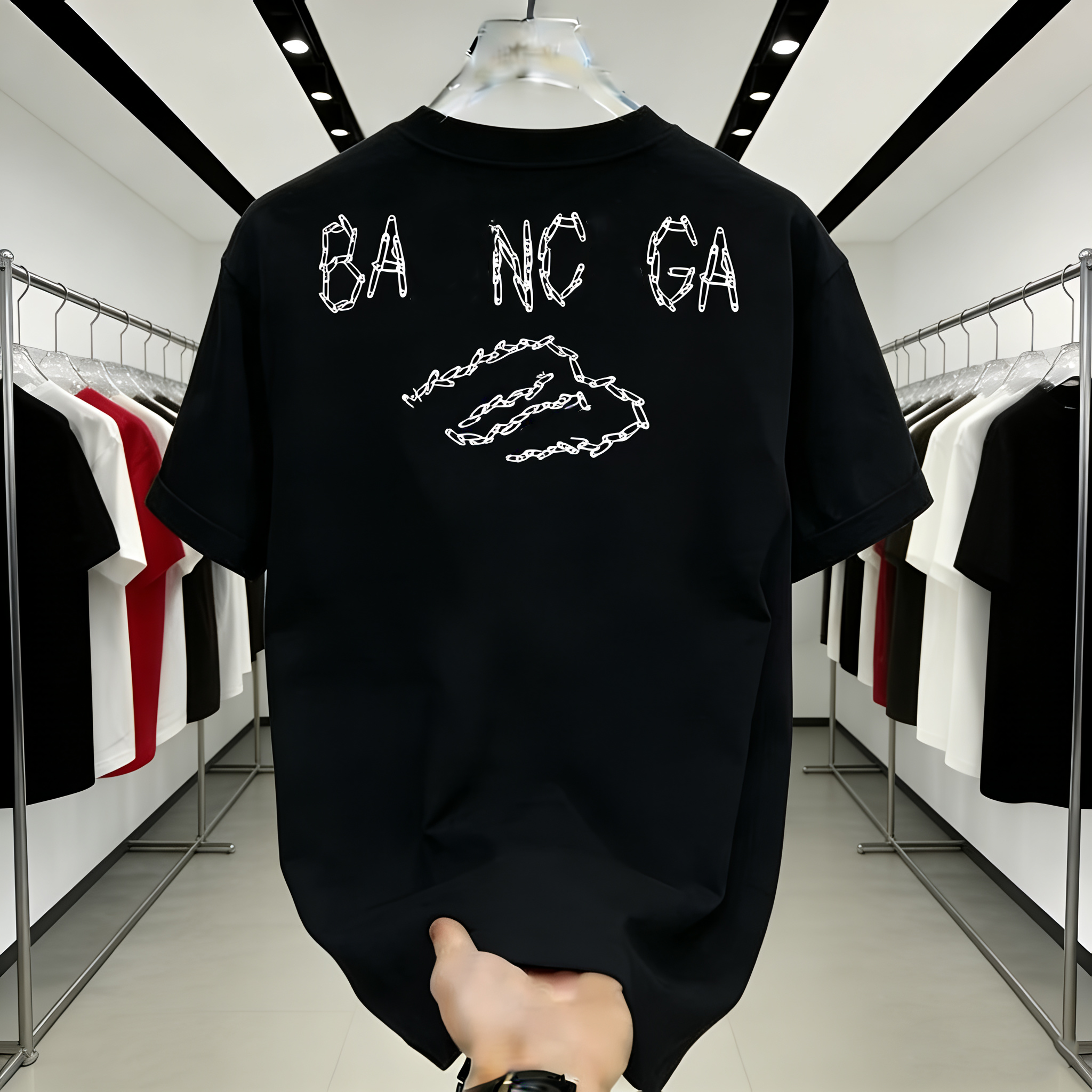 Designer fashion items 100% cotton material Casual summer clothing for couples men's and women's short sleeved classic letter T shirts Siz