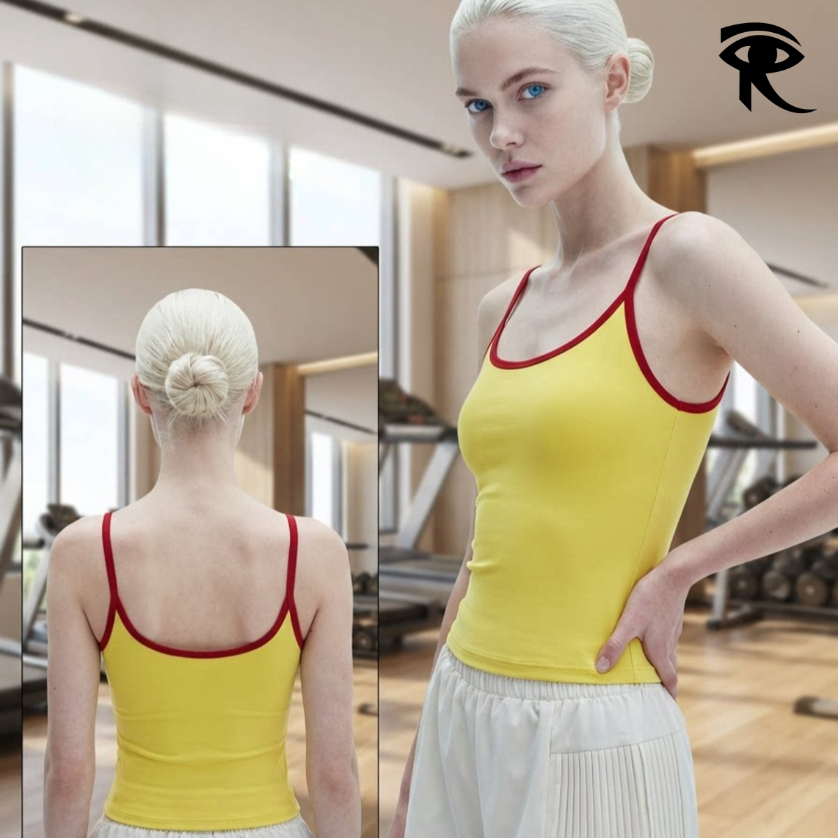 2026 New Women Summer Yoga Tank Top with Built-in Bra Slimming Sports Bra Pilates Tops Original tracksuit Designer Camis Sports Activewear Wholesale
