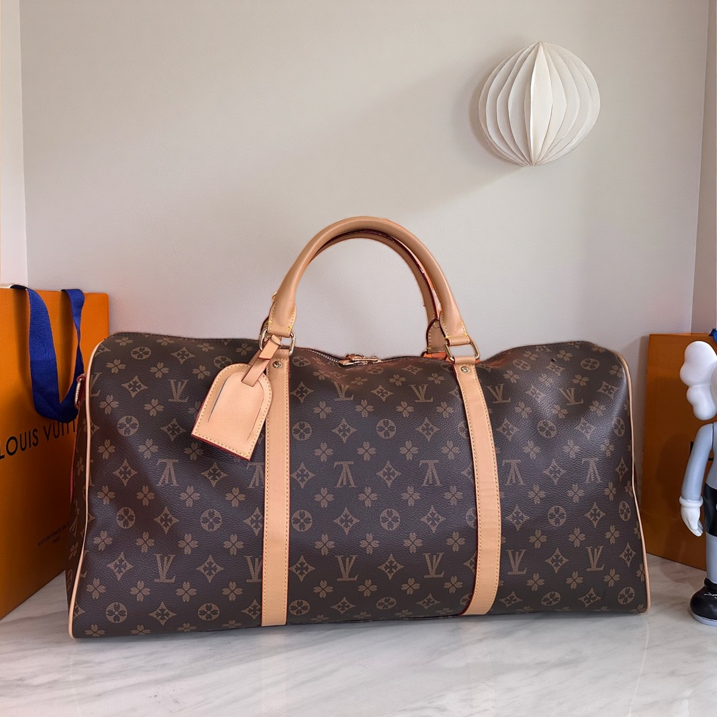 Luxury Fashion Men Women High-Quality Travel Duffle Bags Brand Designer Luggage Handbags With Lock Large Capacity Sport Bag Size-image-1106900587