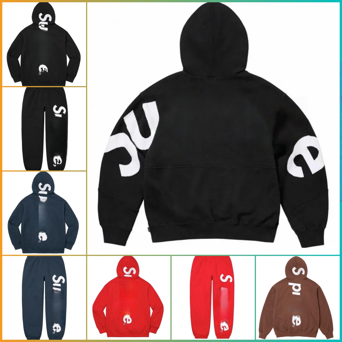 Mens supremely hoodie designer hoodies women designe t shirt street fashion letter embroidery loose street wear hip hop hoody white red black cla-image-952570440