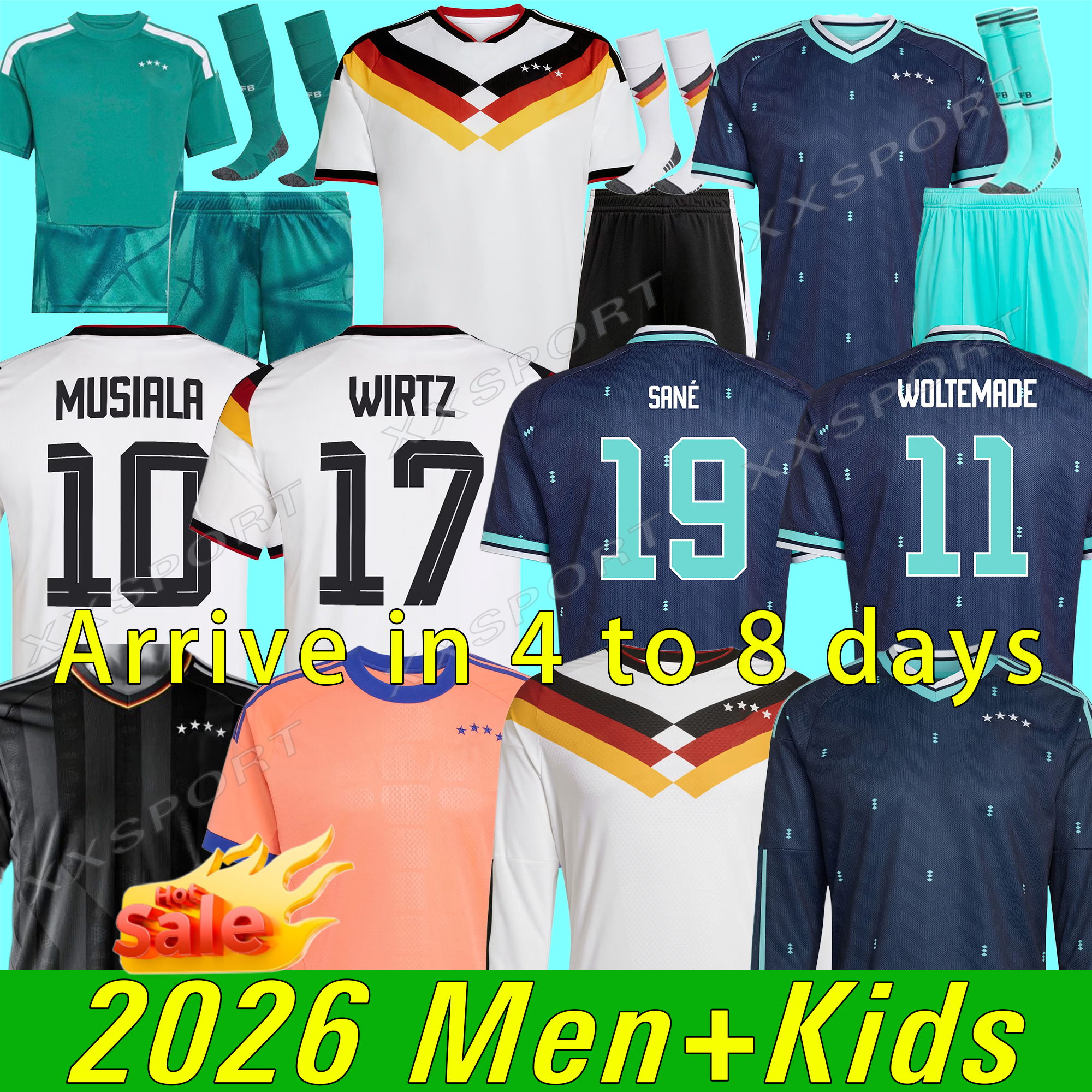 125 Year Anniversary 2026 football jersey Germanys woman Soccer Jerseys 26 27 Player Version HUMMELS KROOS GNABRY MUSIALA MULLER HAVERTZ Whiteout-image-990150894