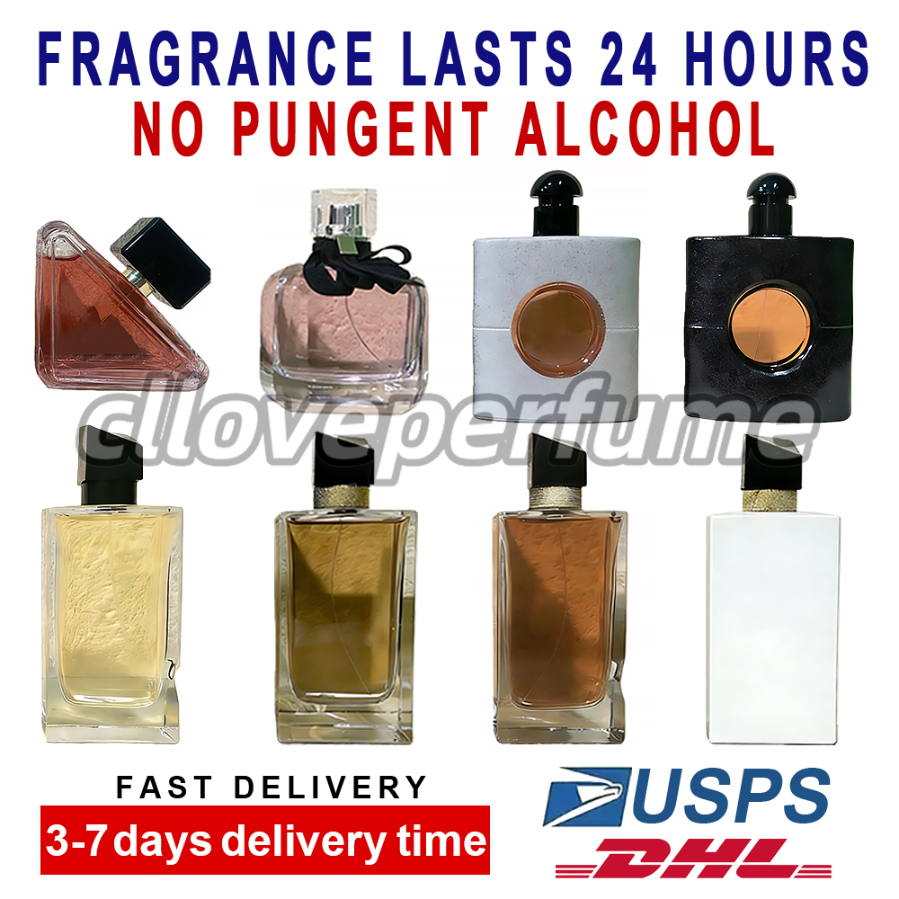 Receipt Luxury Designer Women Men Perfume Fragrances Parfum Cologne Unisex 90ml 100ml 3.4oz Eau De Gift High quality perfume fragrance lasts 24 h-image-1093795559