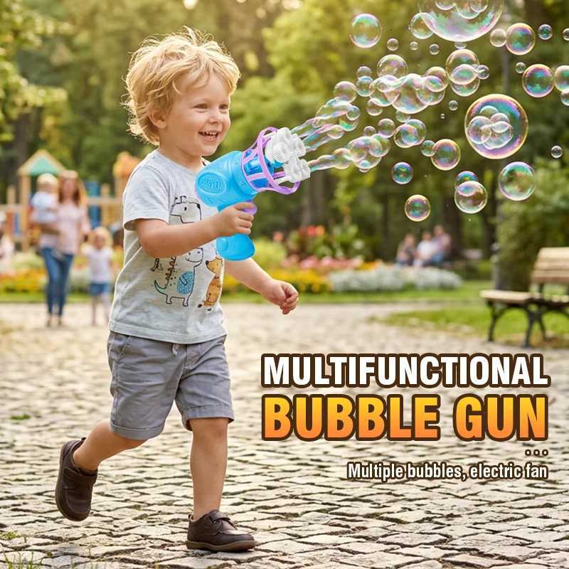 Electric Bubble Gun Cute Panda Soap Bubble Maker Blowing Toy Par Games Outdoor Toys for Kids Gift K260323-image-1098703293