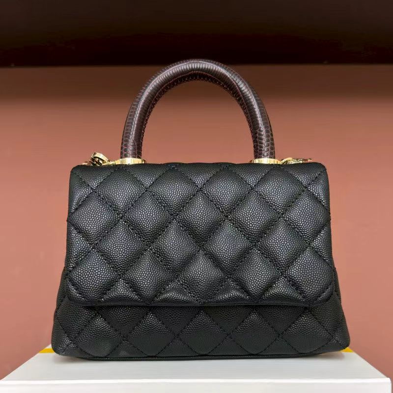 20A High Quality Designer Bag Classic Handle Bag Ladies cc Bag Luxury Handbags Shoulder Bag Original Chain Flap Wallet Caviar Leather Bag Women Bag