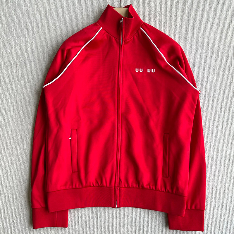 Chic Women Sport Jacket Hip Hop Street Style Letter Embroidered Hoodie Casual Zipper Long Sleeve Outerwear