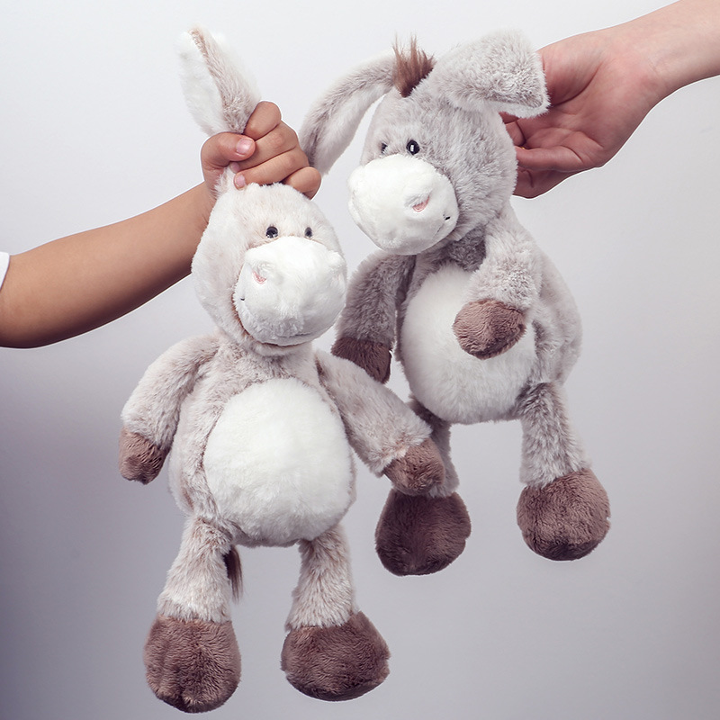 Hanging feet donkey doll donkey plush toy doll grabbing machine doll giving birthday gift wholesale 2026 mascot-image-1098672784