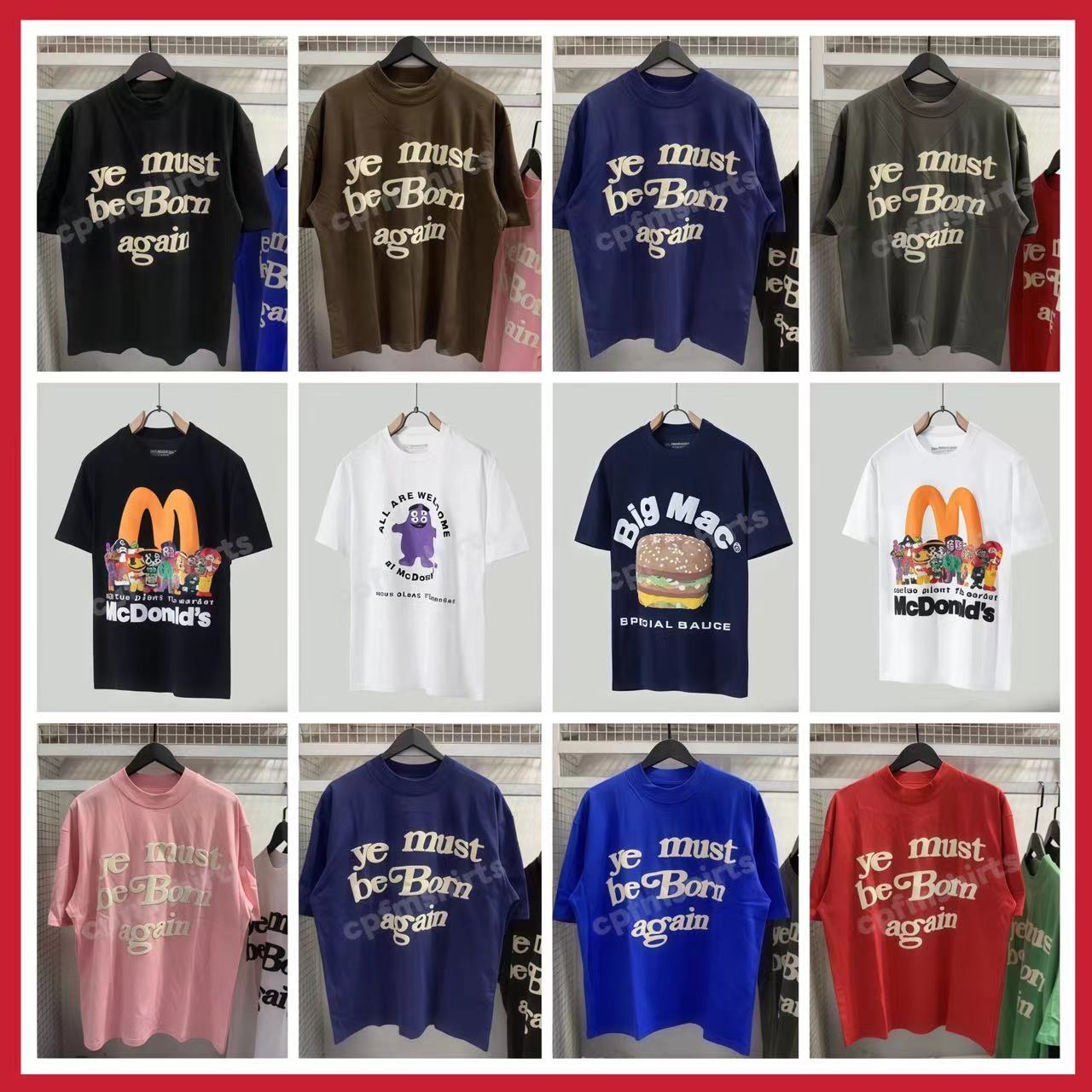cpfmshirts Women and men T shirt new Summer designer Mens T Shirt Fashion Holiday Couple Printing shirt loose tees womens tops leisure tee s-xl M-image-1098608207