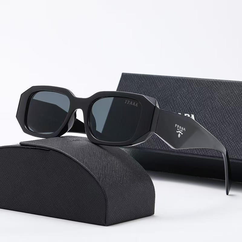 high quality designer sunglasses for men luxury glasses Triangle symbol Metal frame men luxury shades outdoor fashion classic Anti-uv400 glasses sun