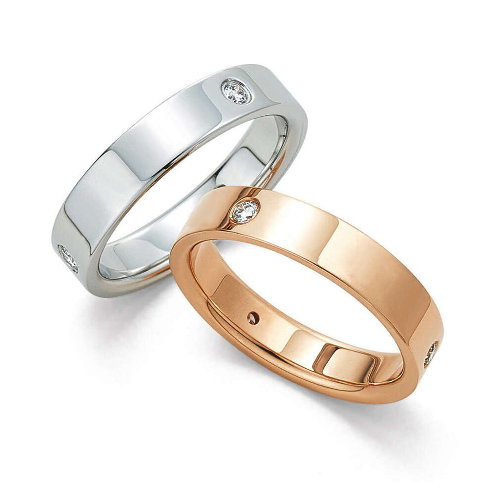 Ring Designer Rings Titanium Steel Engraved Band Rings Electroplated Craft Fashion Jewelry 14 Unique Styles Unisex For Daily Wear Anniversary Wed-image-1098661559
