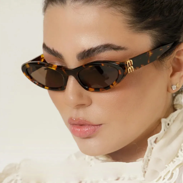 2026 New Spring Summer retro party Acetate Women Sunglasses Female Men Brand Designer Futuristic Weird For UV Sun Glasses cat eye 6149 Top Quality