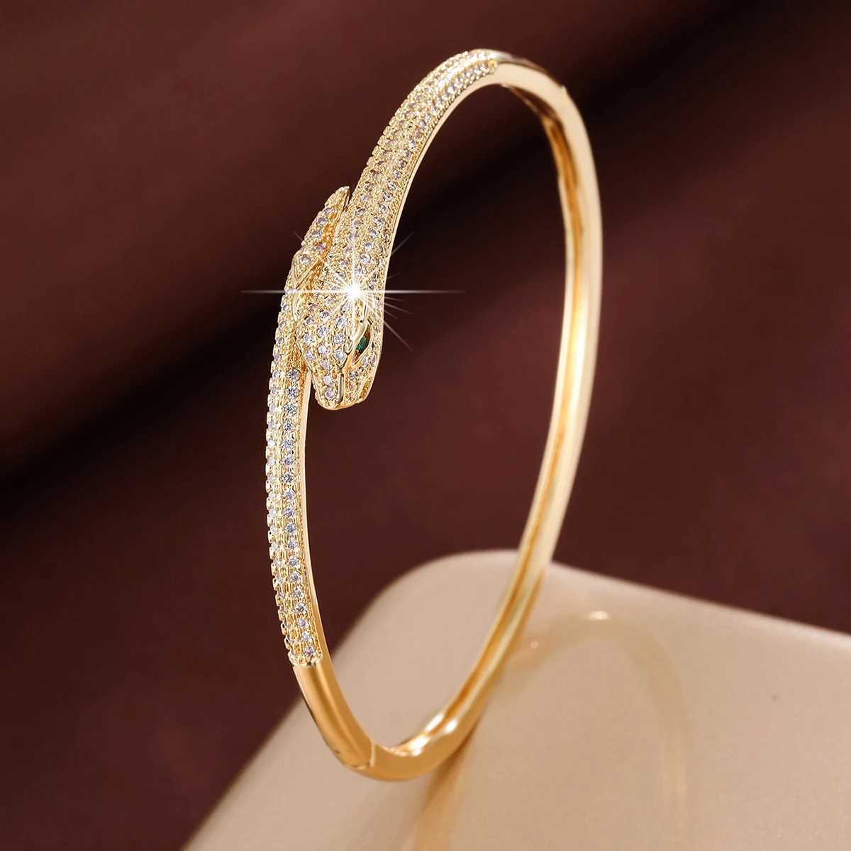 Personalized Snake-Shaped Synthetic Zirconia Womens For Banquet Gifts As A Jewelry Accessory H260323-image-1098792243