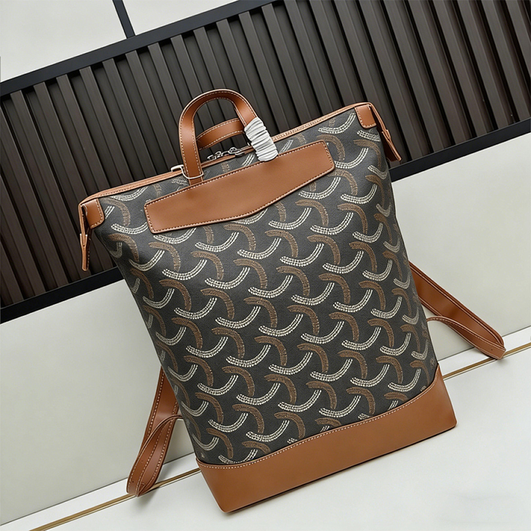 Designer Backpacks Travel Durable Wear Resistant Fashionable Leather Large Capacity Business Leisure Commuter Bag Travel Adventures Casual Versatile
