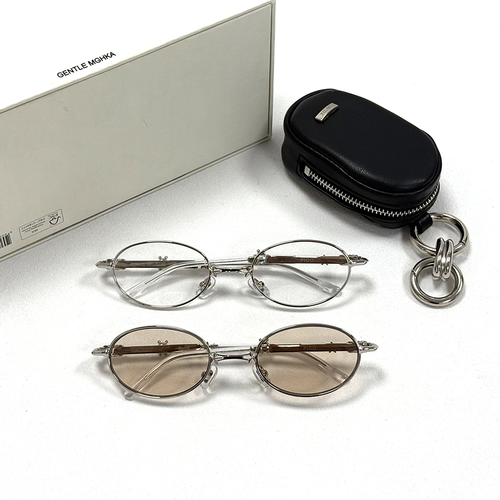 Fashionably Simple GENTLE MGHKA Original High Quality Metal GM Foldable Luxury Designer Oval Outdoor Beach Men's and Women's PICO Sunglass