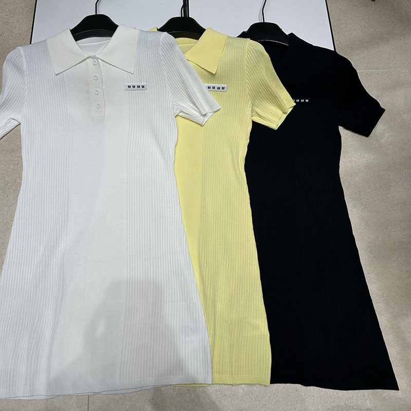 Robe courte décontractée de luxe pour femmes, col à revers, coupe ajustée, robes Polo Sexy, vacances d'été, fête, Style de rue, Mini robe respira