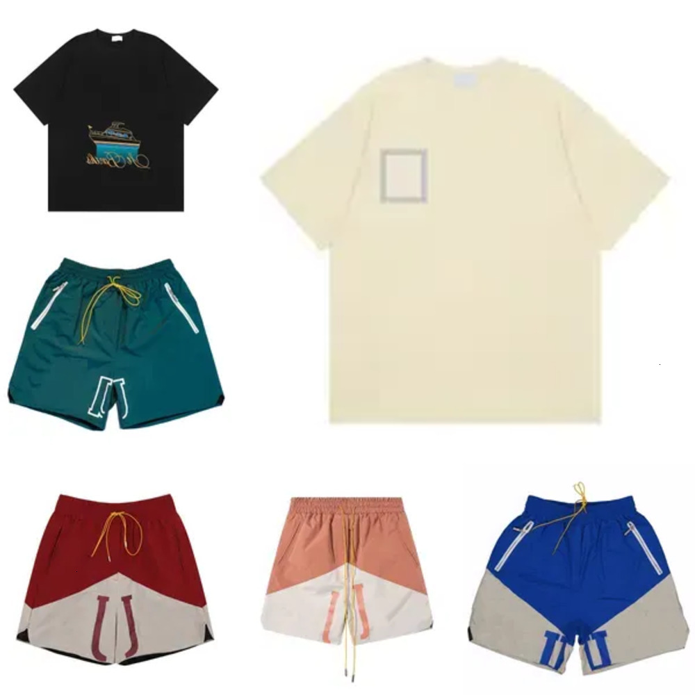 Mens T Shirts shorts designer tshirts for men shirt pants Re Graphic Letter Print Short Sleeve Premium Cotton Tees Men Women Unisex Loose T Shirt-image-1098849359
