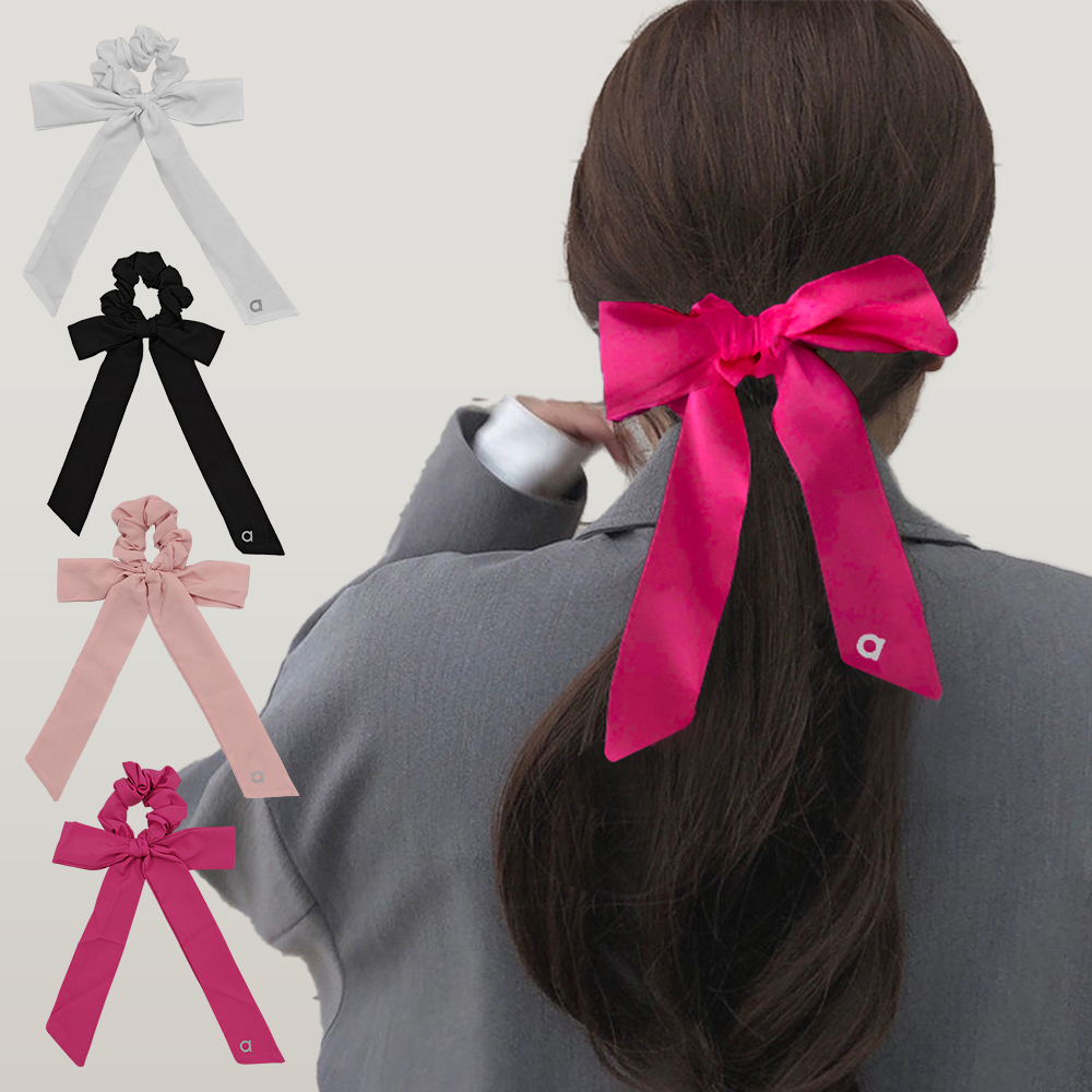 Love Knots Tie Scrunchie Mini Hair Scrunchies Elastic Hair Bands Candy Color Women Girls Ponytail Ties Rope Hair Accessories-image-1098816936