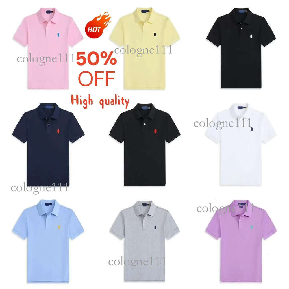 Men t Classic Shirt Womens Fashion Casual polo Summer Business shirt Round neck unisex T-shirt Mens top S-XXL