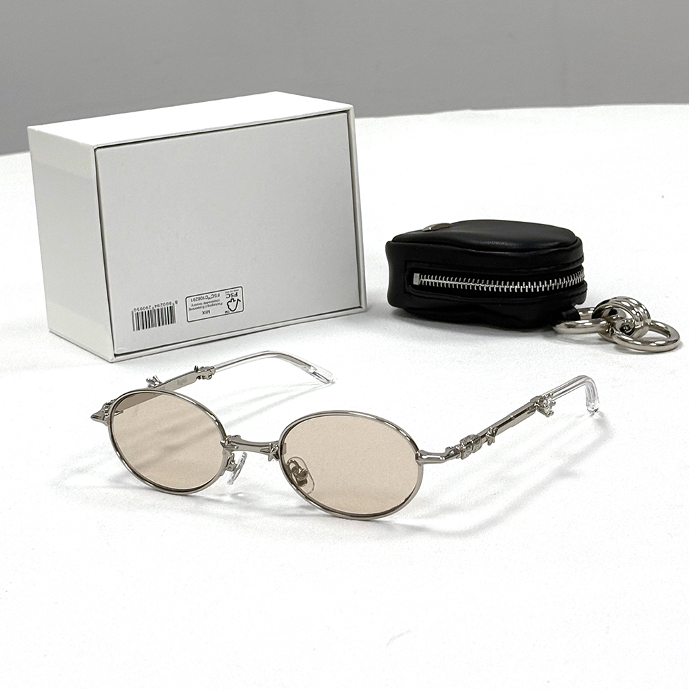 Fashionably Simple GENTLE MGHKA Original High Quality Metal GM Foldable Luxury Designer Oval Outdoor Beach Men's and Women's PICO Sunglass
