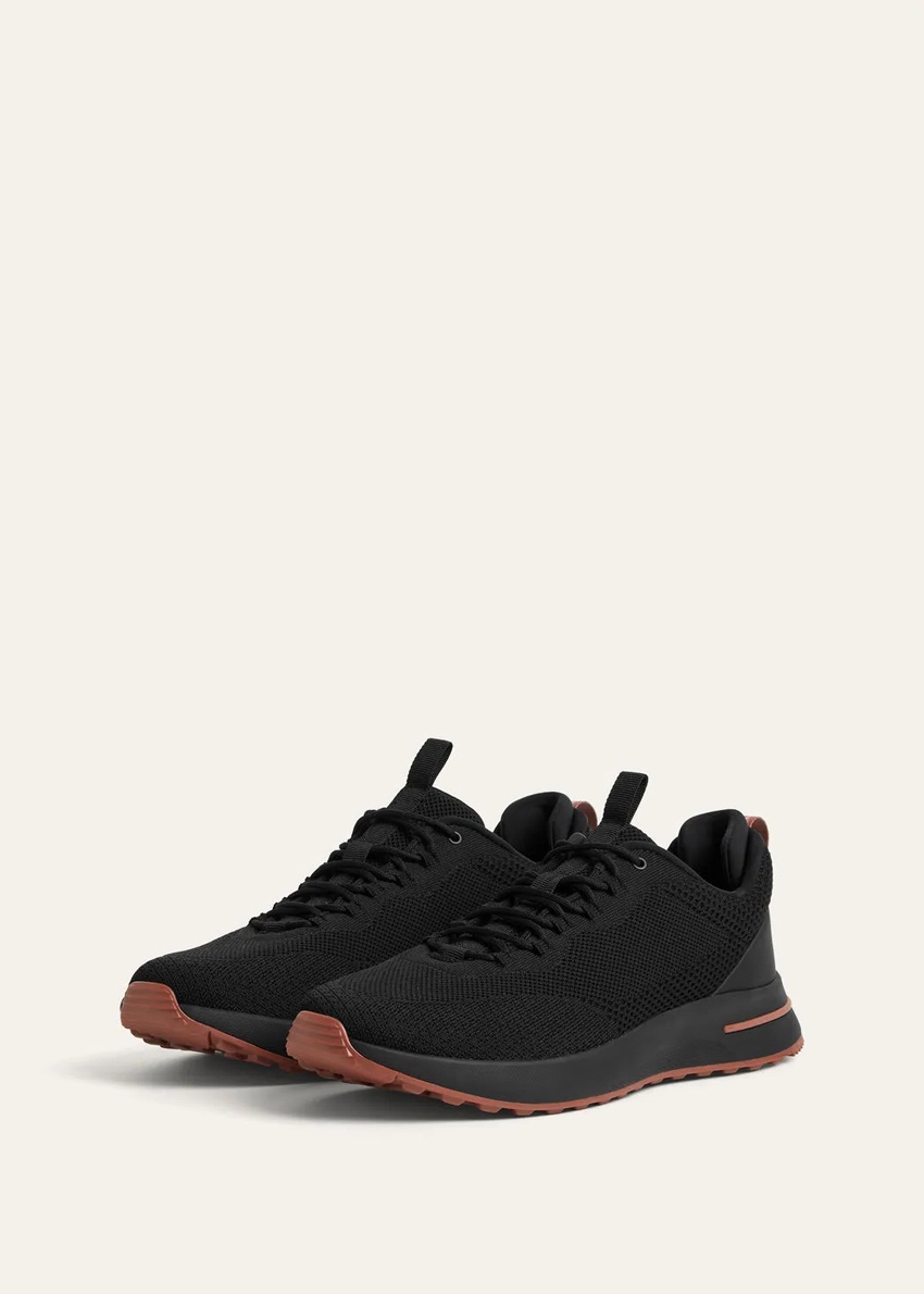 Luxury Brand Men Week End Walk Casual Shoes Sneakers Italy Classic Low Tops Crochet Breathable Lightweight Rubber Trainers Designer Running Sports S