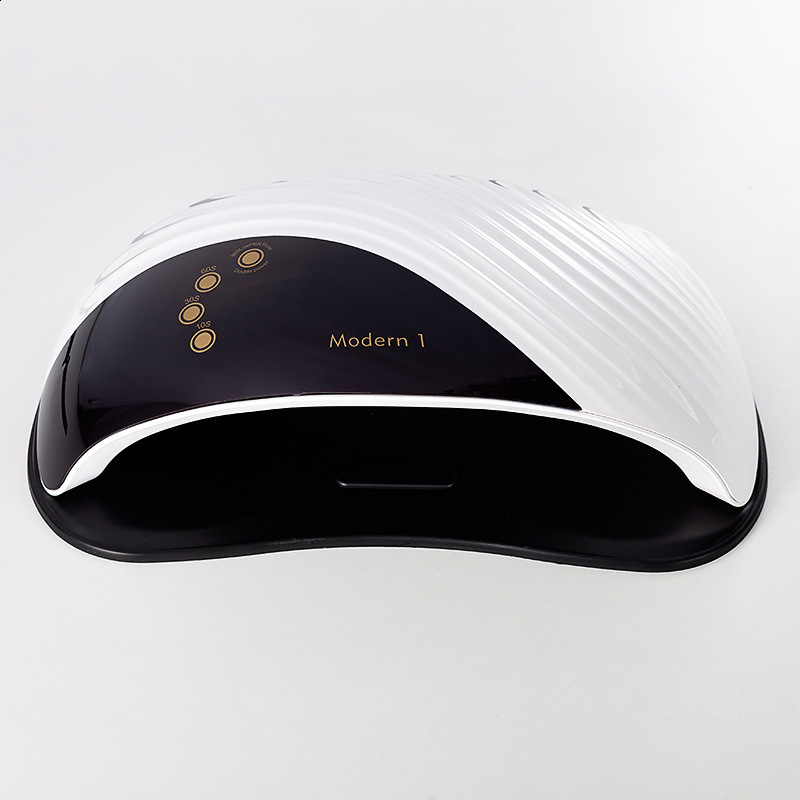 180W Modern1 UV LED Nail Dryer LCD Display Ice Lamps Curing Gel Polish Two Hands Lamp 69pcs Beads With Fan 240729-image-1099285567