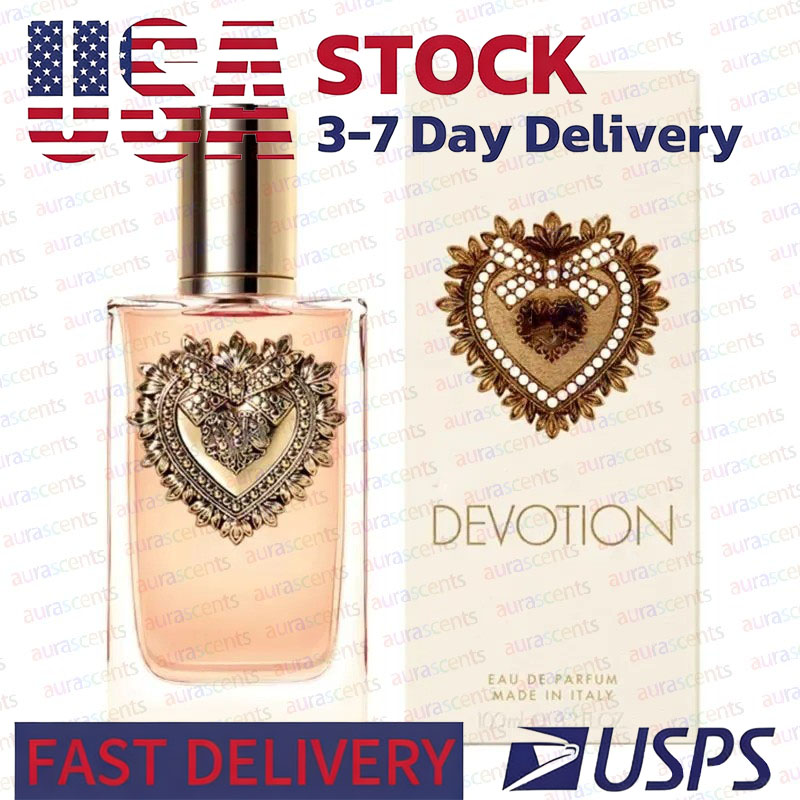 cologne for mens Perfume for Women Luxury DEVOTION EDP Body Spray Cologne 100ML Female Natural Long Lasting Pleasant Fragrance Ladies Charming Scent