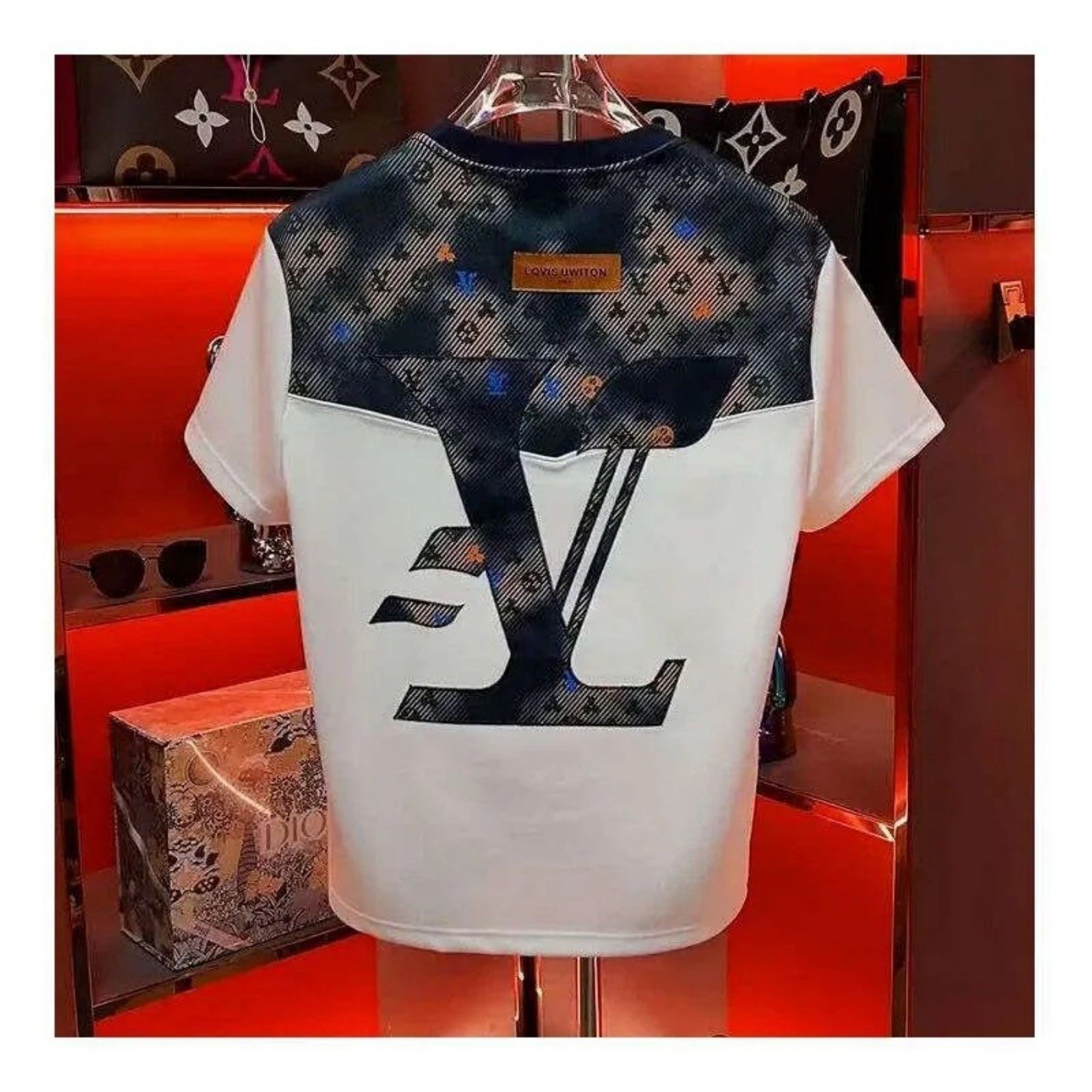 Shirt Summer Mens Womens Louise shirt Designers Brands Men's Casual Clothing Shorts Sleeve Clothes T-Shirt 100% Cotton Top T Shirts Luxury fash