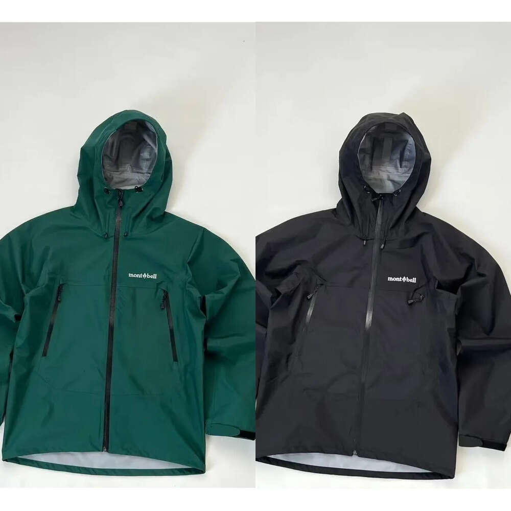 Montbell Jackets Men's Designer Windbreaker Luxury Brand Homme Jassen Casual Outdoor Sports Wear Embroidery Letters Logo Windproof Coats Monts