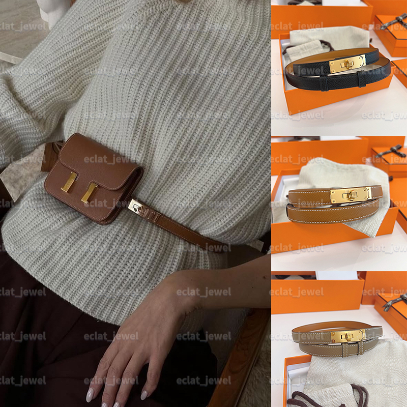 Women designer belt fashion luxury brand narrow genuine leather belt dress set pants decoration ceinture woman smooth buckle design waist tight blac