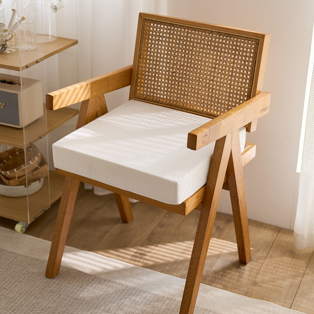 High-density sponge linen seat cushion for student chairs, office dining table and chair cushions. JV3M01-image-1099920473
