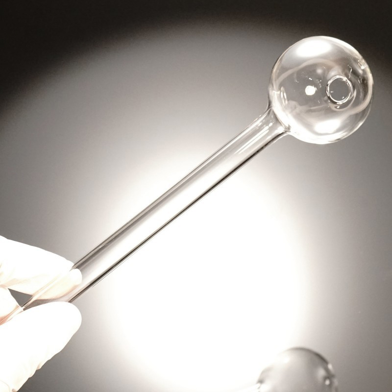 2026 Pyrex Clearance Sale Oil Burner Pipe Thick Clear Glass Nail Tube Durable On Storewide Discounts Sale Free Shipping