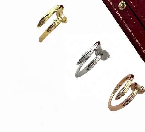 Designer For Women Ring Gold Sliver Dias Fashion Trendy Couple Rings Nice Holiday Love Gifts-image-1099072730
