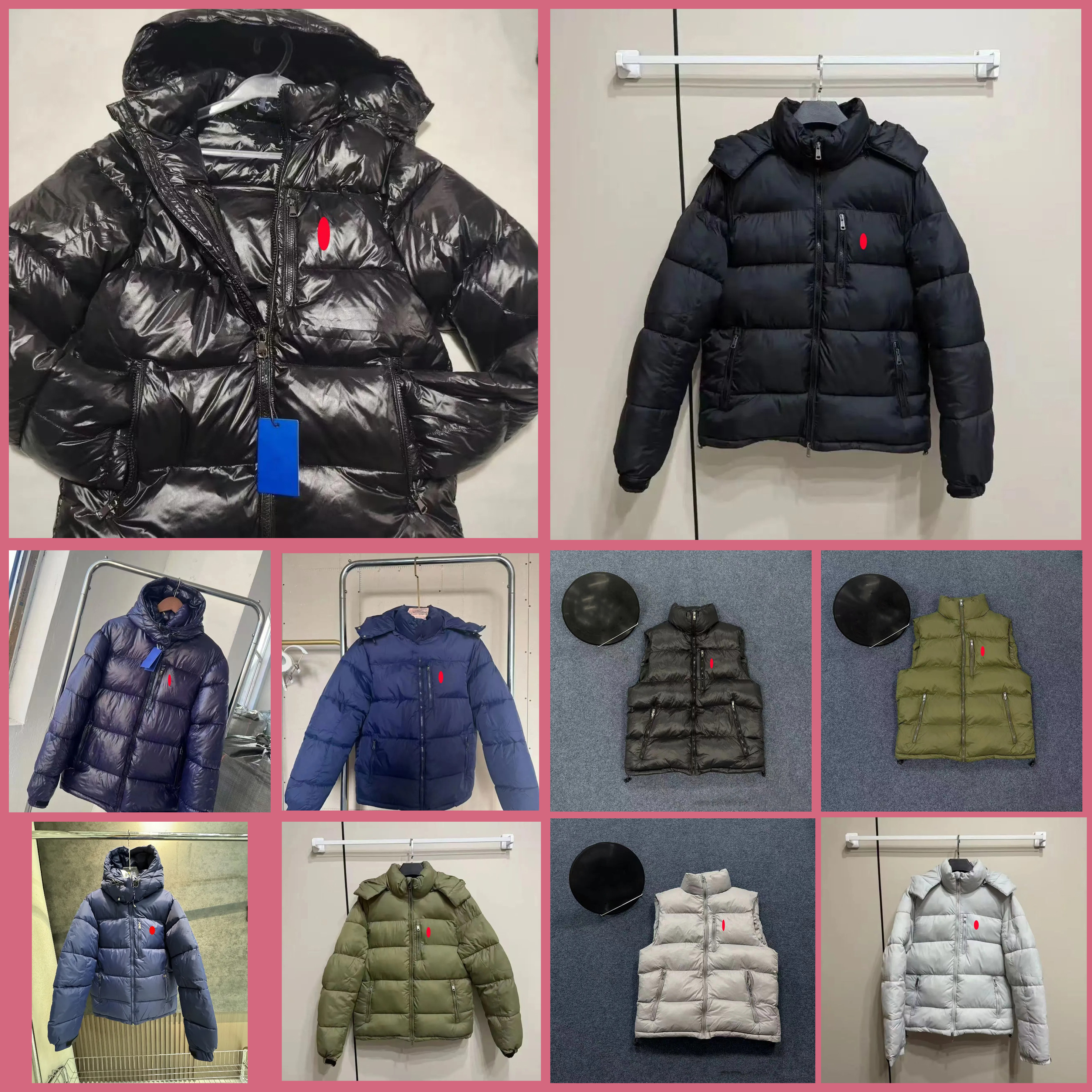 26ss Designer Puffer Jacket Mens Vest Mens Down Jacket Men Puffer Jacket Hooded Zipper Cotton Thick Polo Winter Jacket Winter Coat Fashion Puffer-image-975854707