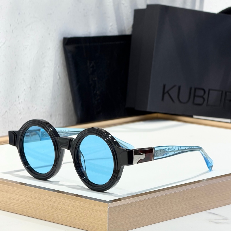 New Kuboraum S2 Eyewear High Quality Designer Sunglasses Fashion Luxury Brand Classic UV400 Retro Round Acetatel Frame for Men Women With Original B