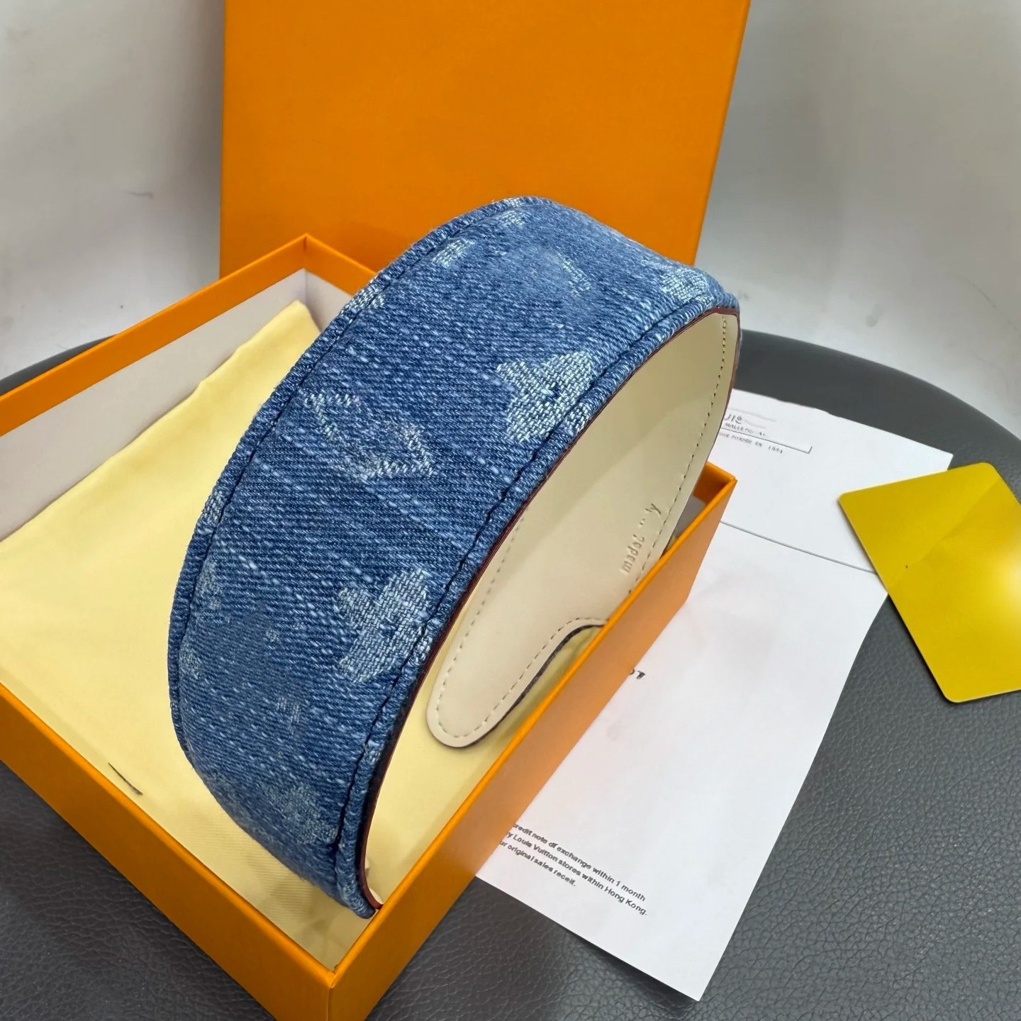Headband Designer Leather Designer Hair Accessories Women Letter Headband Leather Fabric Casual Hair Accessories-image-1105785873
