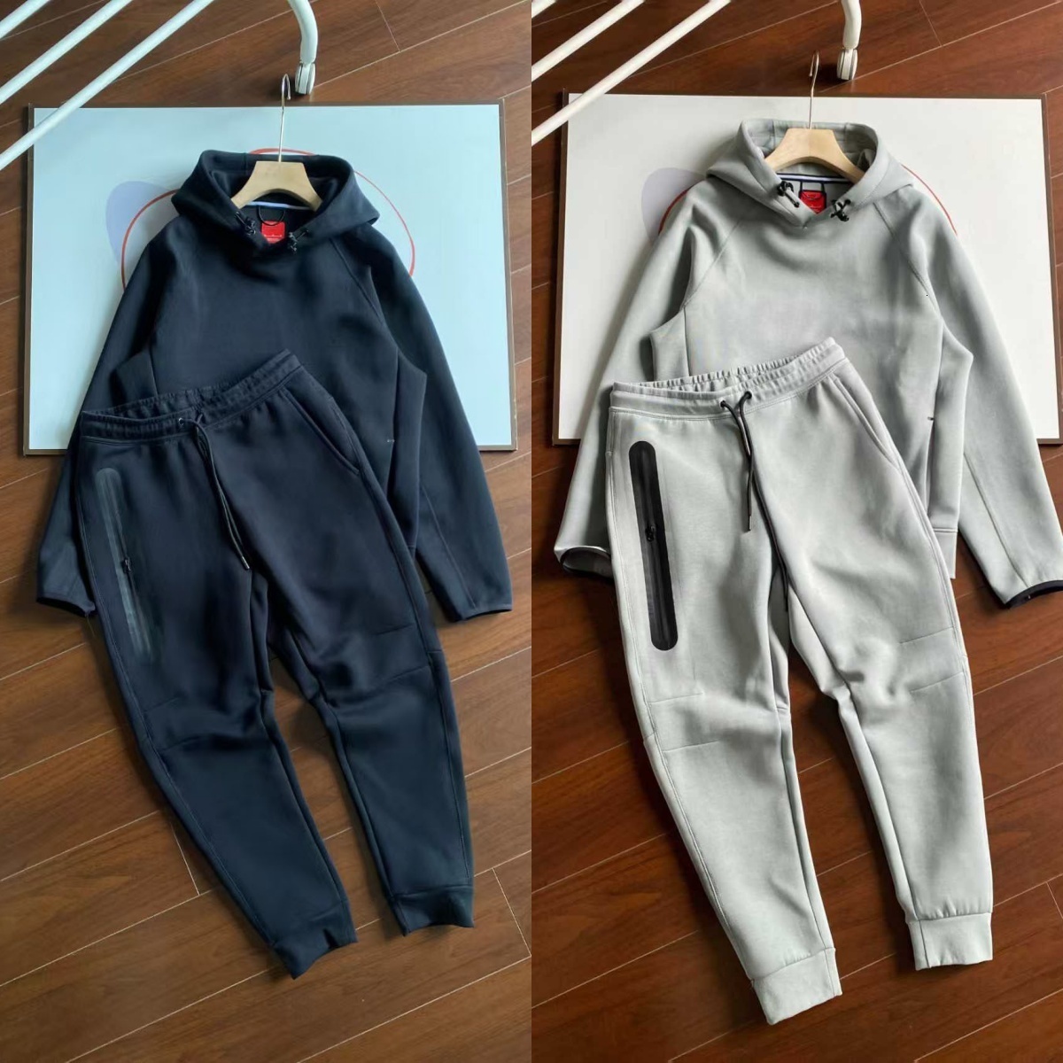 Nouveau printemps été sweat à capuche tricoté pantalons de survêtement ensemble vêtements de sport décontractés à manches longues à capuche haut