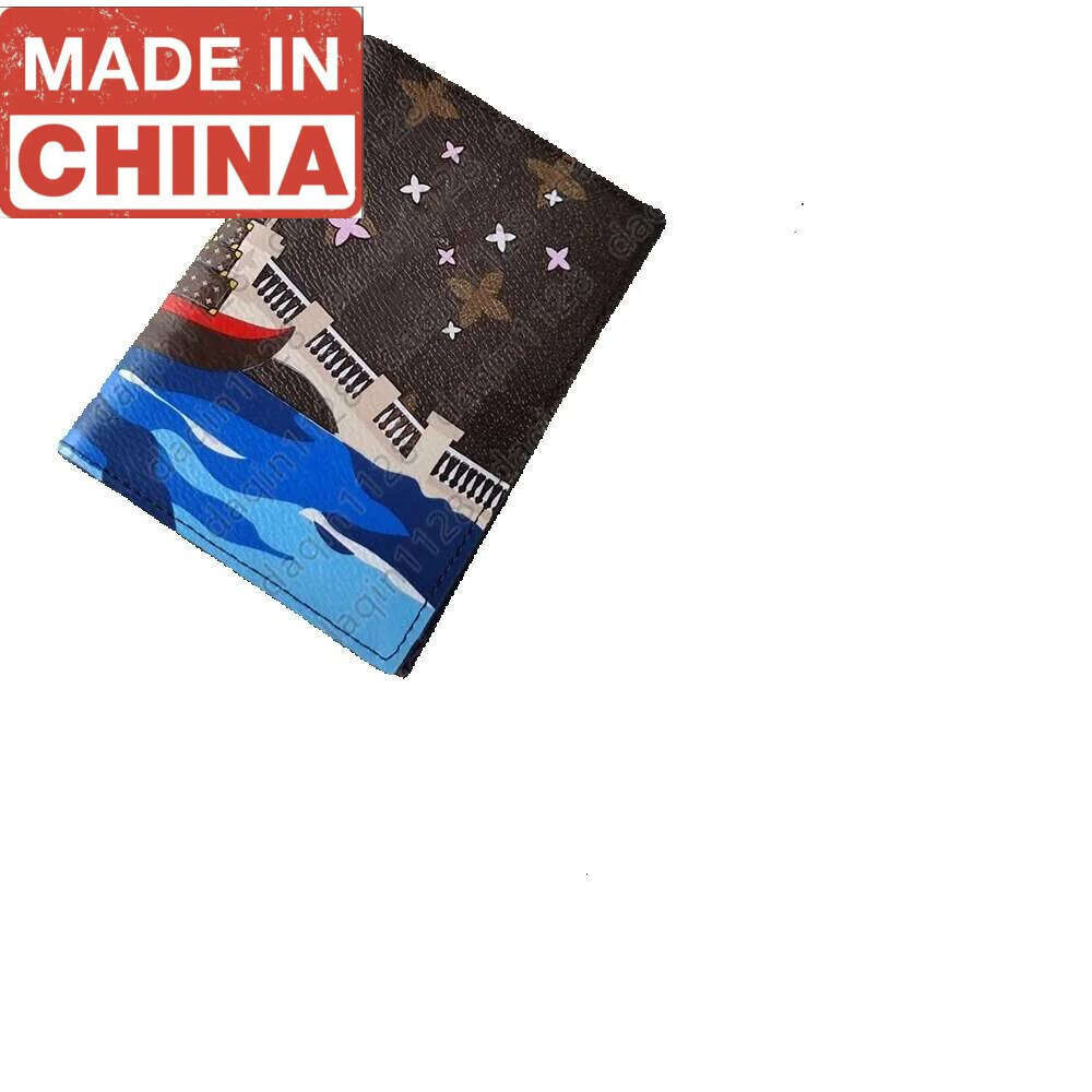 2026 High End Passport Holder Designer Womans Mens Cardholders Luxury Bag Pouch Pocket Lady Zipper Card Bags Coin Purse Wallets Money Clip M