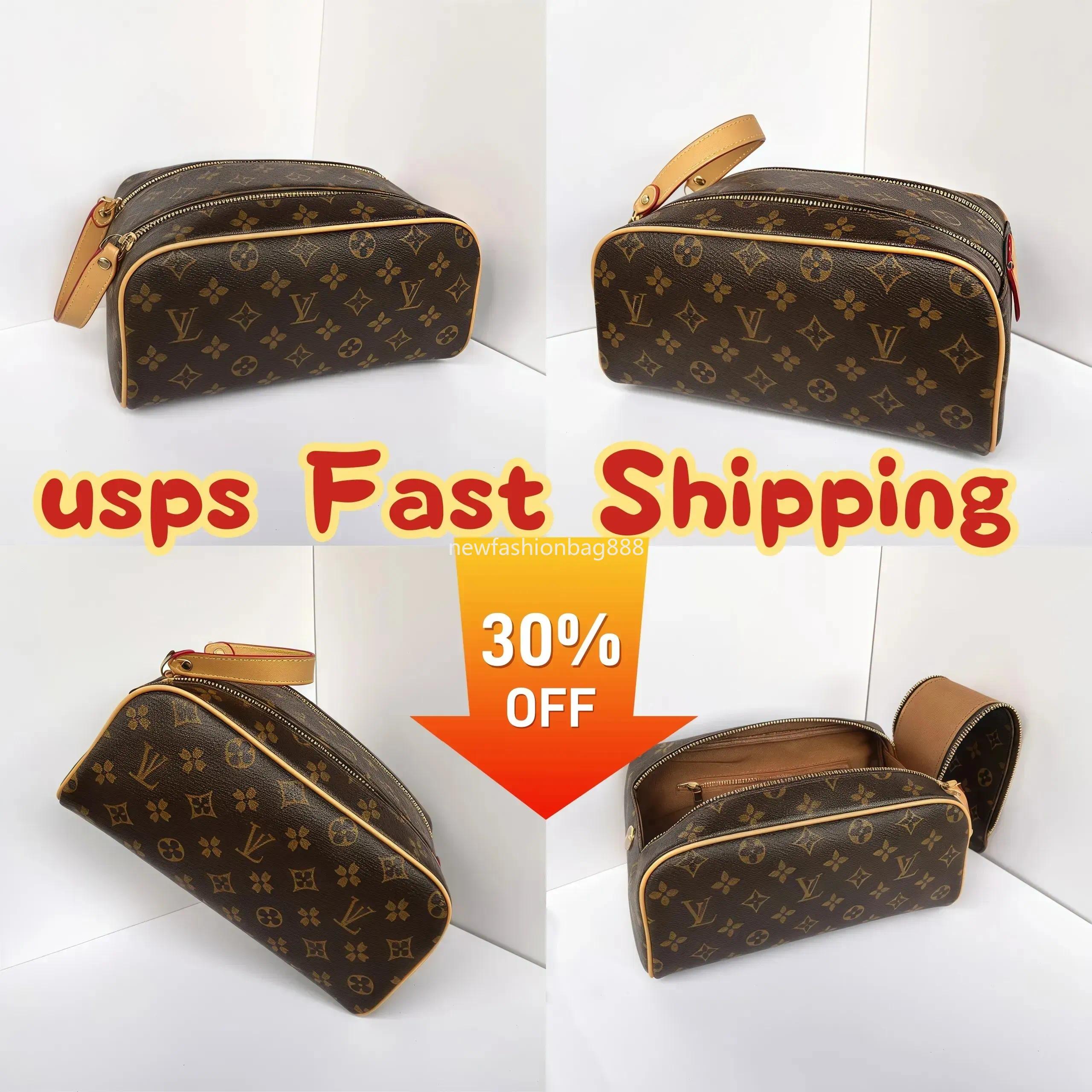 KING SIZE TOILETRY BAG Men Extra Large Wash Bags Luxurys Designers Make Up Cosmetic Toilet Pouch Women Beauty Makeup Case Pochette Accessoires Doubl