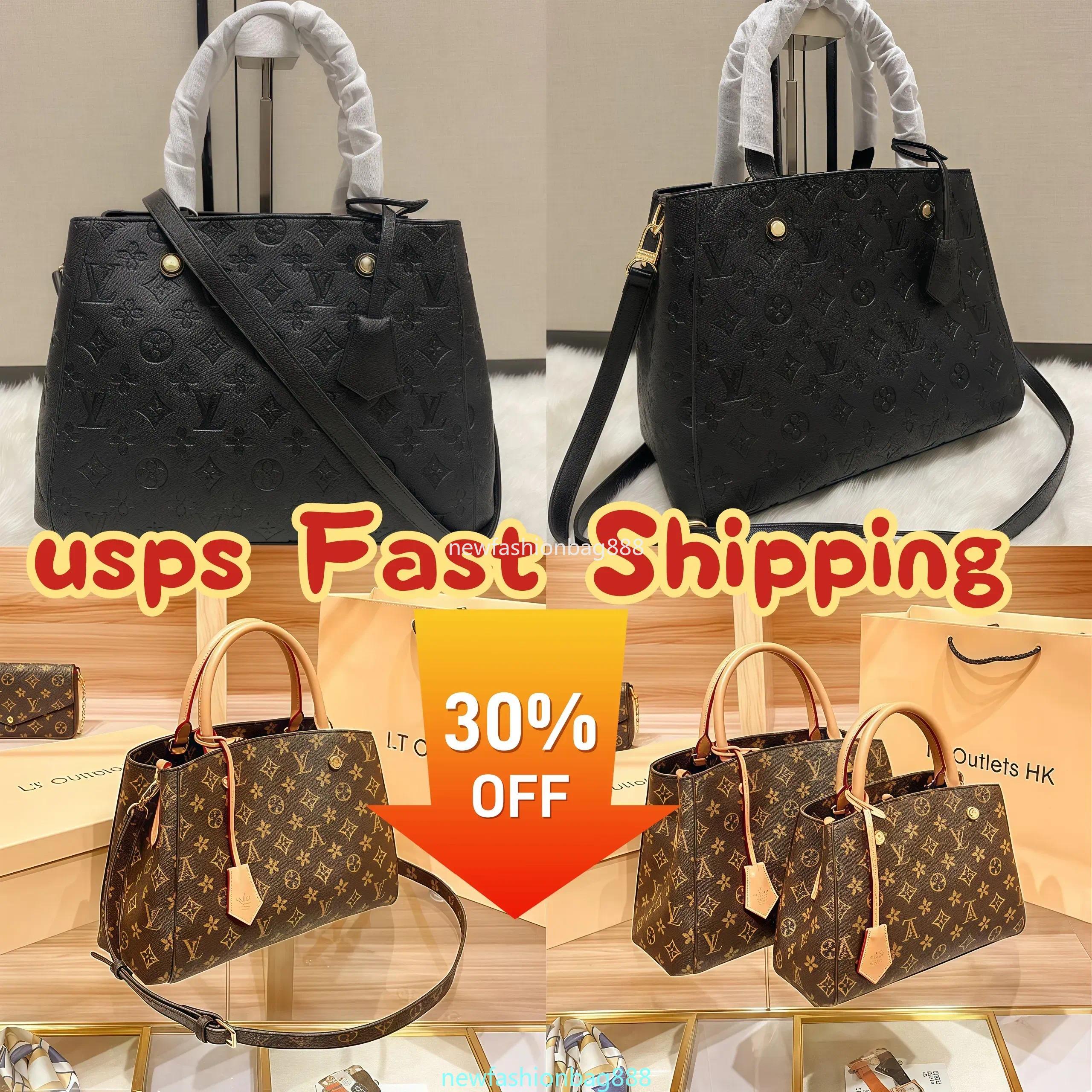 Designer Bag MONTAIGNE BB M41056 Women Designers Handbag Luxury Shopping bag classic brand leather large capacity handbag luxury designer fashion hi
