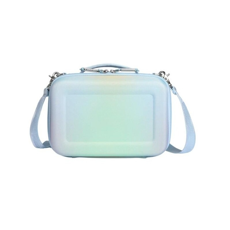 Mini Lunch Box Insulated Lunch Bag with Shoulder Strap Crush Resistant Molded EVA Food Grade Liner Zipper Closure BPA Free for Work Picnic Travel