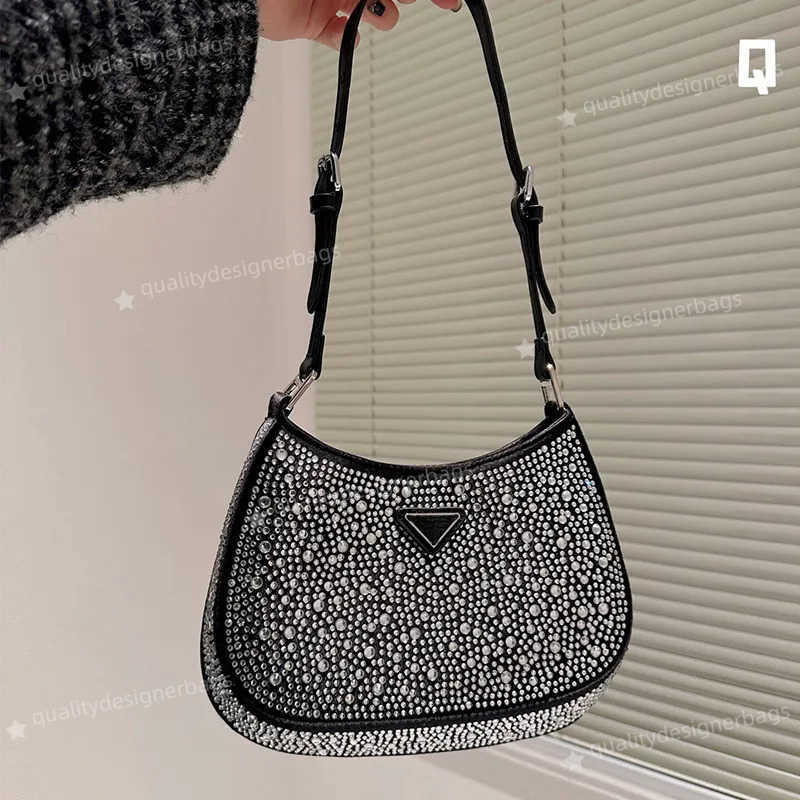 2026 New Evening Bags Classic Rhinestone Handbag Evening Fashion Shoulder Bags Top Quality Luxury Designer Bags Fashion bags Designer underarm Bag H